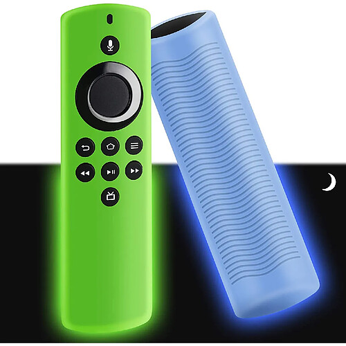 TV Stick Lite Silicone Glow Cover, Streaming Media Device Case pour TVStick Lite, Léger, Antidérapant, Antichoc[2Pcs]