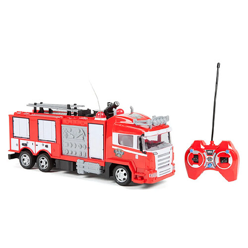 Camion Pompier Radiocommandé - World Tech Toys - Rouge