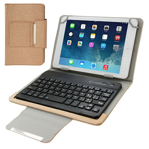 Yonis Housse universelle tablette 10.1 pouces avec clavier Qwerty