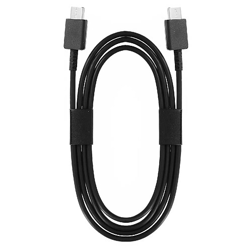 Câble USB C vers USB C Officiel Samsung EP-DN980 Charge 5A et Transfert Noir 1m