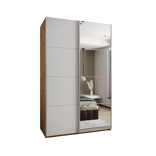 Abiks Meble Armoire à portes battantes Lux 3 245,5/160/64 2 portes