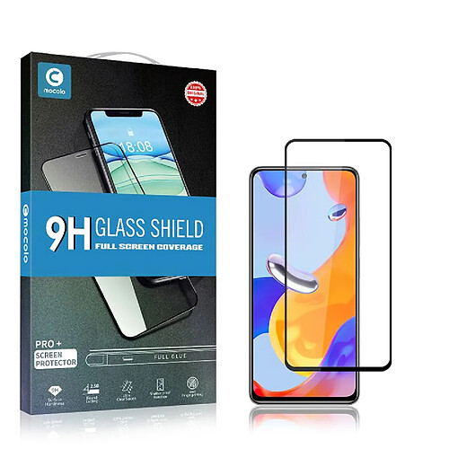 Mocolo 2.5D Full Glue Glass - Verre de protection pour Xiaomi Redmi Note 11 Pro / Note 11 Pro Plus