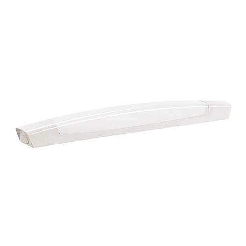 réglette led - aric idyl - 6w - 2700k - ip44 - avec interrupteur - aric 53092