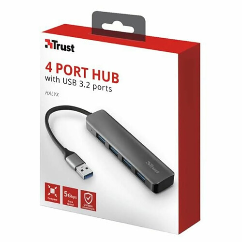 Hub USB 4 Ports Trust 23327