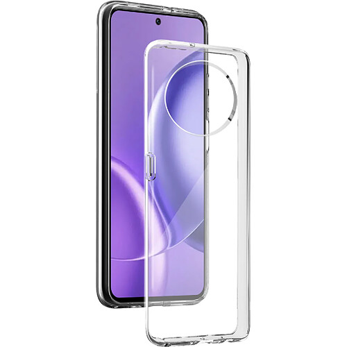 Coque Honor Magic 5 Lite 5G Silisoft souple Transparente Bigben