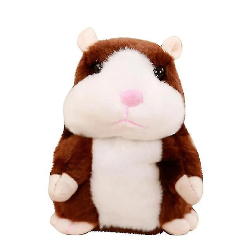 Universal 15 cm parlant hamster souris enfant peluche mignon son disque hamster jouet éducatif enfant gi