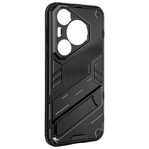 Avizar Coque Pour Huawei Pura 70 Avec Béquille Support Noir