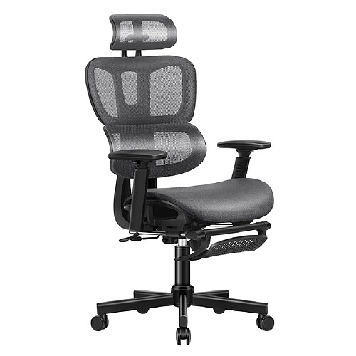 ALFORDSON Chaise de Bureau Ergonomique en Maille Siège Exécutif Travail Jeu