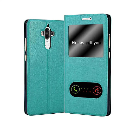 Cadorabo Coque Huawei MATE 9 Etui en Turquoise