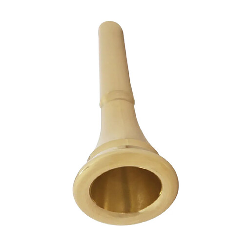 embouchure de cor en cuivre pour cor français pièces d'instruments en laiton doré