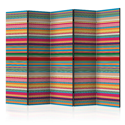 Artgeist Paravent - Subdued stripes II [Room Dividers] [225x172]