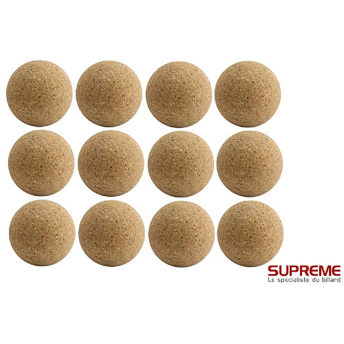 Supreme Lot de 12 balles de Baby Foot Liège