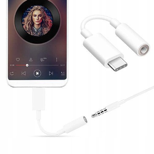 GUPBOO Adaptateur USB-C - Mini Jack 3.5mm Realme X3 SuperZoom,JL2666