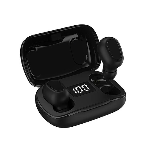 Universal L21 Pro TWS Bluetooth sans fil casque stéréo imperméable dans l'oreille casque sport adapté pour OPPO Huawei Xiaomi Music casque casque casque.