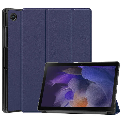 Xeptio Etui housse protection Smartcover bleu pour Samsung Galaxy TAB A9 8,7 pouces Pochette coque