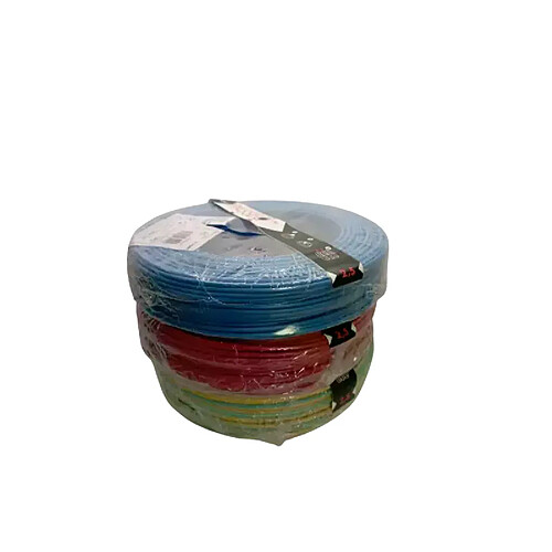 Nexans Pack H07 VU PASSEO 1x2.5 vert jaune bleu rouge couronne de 100m