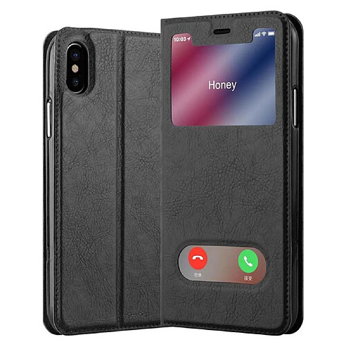 Cadorabo Coque iPhone XS MAX Etui en Noir