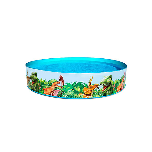 Piscine Gonflable Pour Enfants Bestway Ronde Parois PVC Dinosaures 244x46 cm