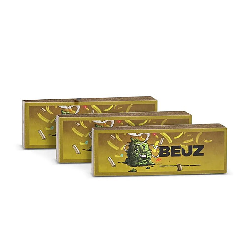 Lot de 25 Carnets de Filtres Cartons Beuz Brown perforés