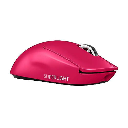 Logitech G Pro X Superlight 2 Lightspeed Souris Gaming sans Fil, Légère, Switchs Hybrides LIGHTFORCE, Version Allemande - Rose