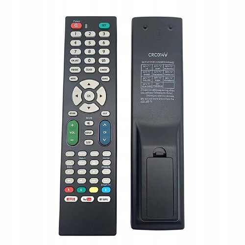 GUPBOO Télécommande Universelle de Rechange pour TV AOC RC2443801 CHRANI SANSUL MARFL MYCHOICE K