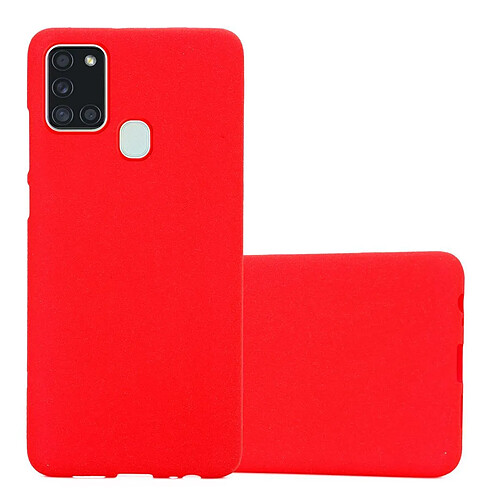 Cadorabo Coque Samsung Galaxy A21s Etui en Rouge