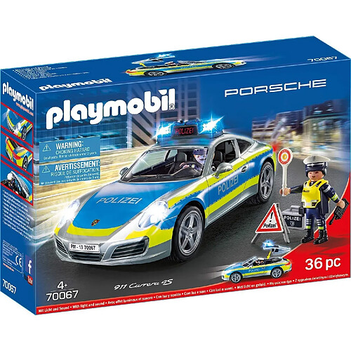 Playmobil® City action - Porsche 911 Carrera 4S Police