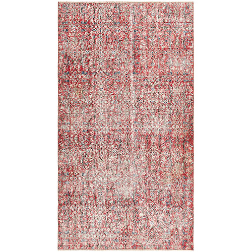 Vidal Tapis de laine 203x112 rouge Ultra Vintage