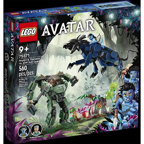 LEGO Avatar Neytiri et le Thanator vs. Quaritch dans l'exosquelette AMP