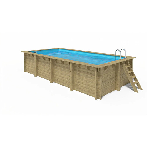 Swimwood Piscine Rainurée Elly