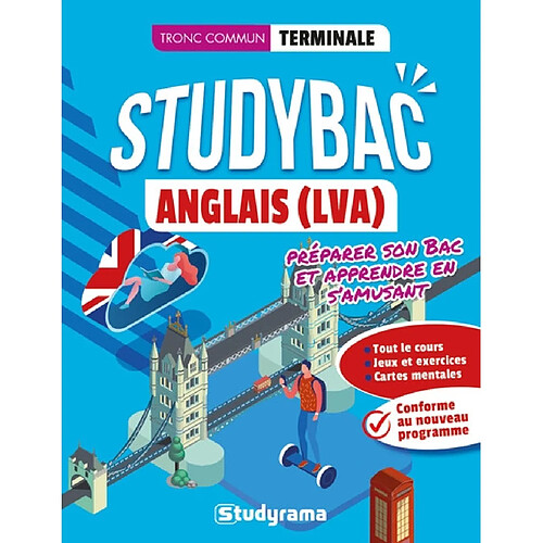 Anglais (LVA), tronc commun, terminale : conforme au nouveau programme