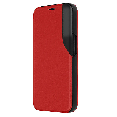 Avizar Étui Folio pour iPhone 15 Clapet Support Vidéo Rouge