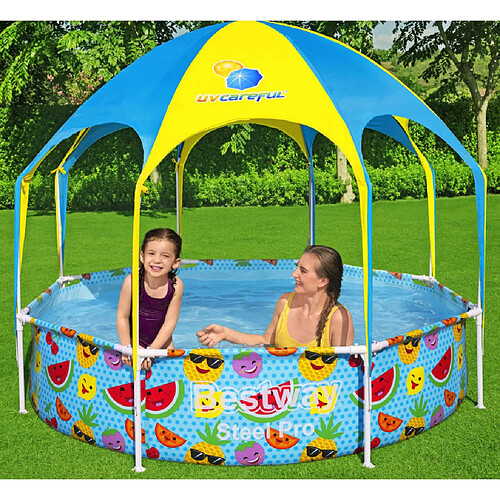 Bestway Piscine hors sol pour enfants Pro UV Careful Acier 244x51 cm