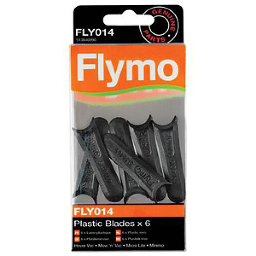 FLYMO - Lames en plastique FLY014 pour tondeuse Micro Lite