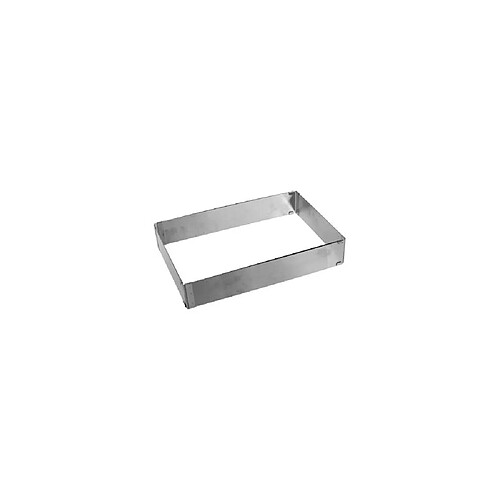 Ac-Deco Moule rectangulaire extensible - Inox