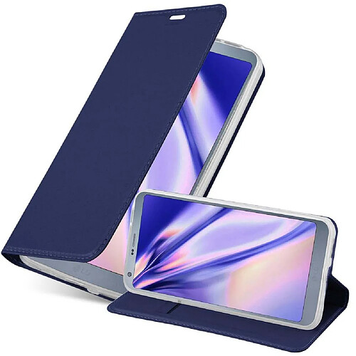 Cadorabo Coque LG G6 Etui en Bleu