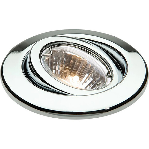 KNIGHTSBRIDGE Downlight à cardan chromé, 12V 50W