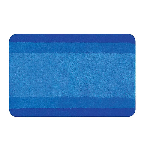 Spirella Tapis de bain Polyester BALANCE 55x65cm Bleu