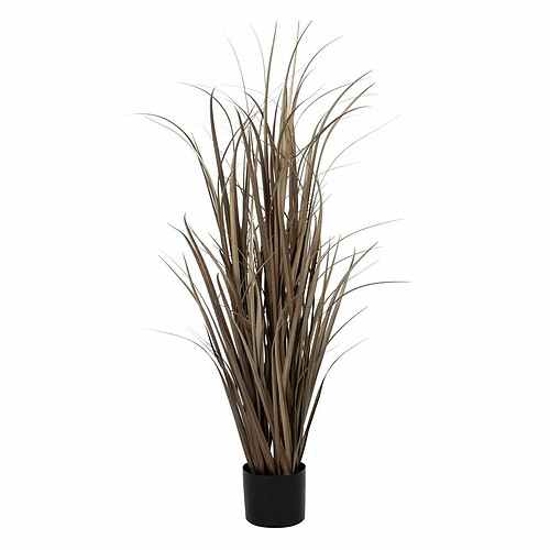 BigBuy Home Plante décorative PVC Acier Ciment 122 cm 14 x 14 x 13 cm