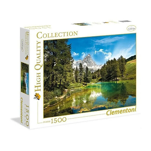 Clementoni PUZZLE 1500 pieces - Le lac Bleu - 59 X 84 cm