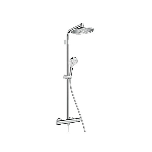 HANSGROHE Colonne de douche avec robinet mitigeur thermostatique Showerpipe Crometta S 240 Varia