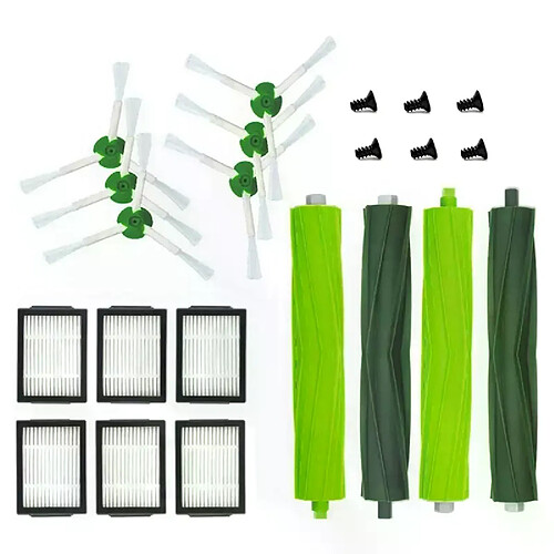 Kit de pièces de rechange pour IRobot Roomba I7 + Plus E5 E6 E7, ensemble de brosses filtrantes, brosses latérales, AD 16Pcs accessoires