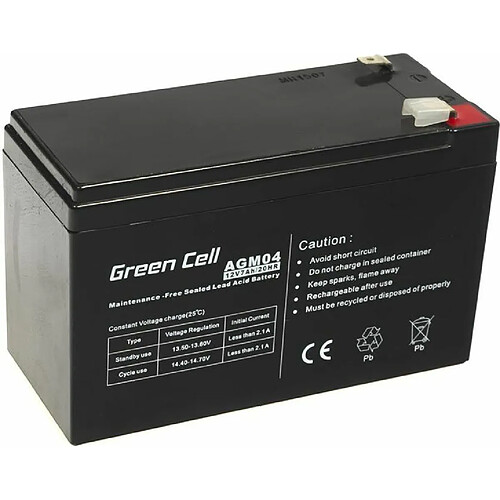 Green Batterie verte 12V/7Ah (AGM04)