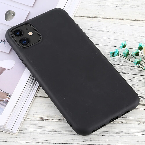 Wewoo Coque Souple Pour iPhone 11 TPU Soft Housse de protection Noir