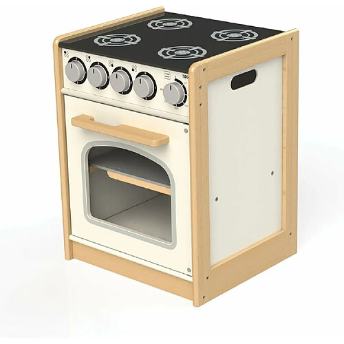 Bigjigs Toys Jeu en bois - Cuisinière d'éducation