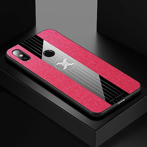 Wewoo Coque Souple Pour Xiaomi Mi 6X / A2 XINLI étui de protection TPU antichoc Texture Rouge