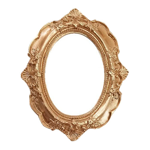 Cadre Photo Vintage Sculpté Dentelle Résine Mini Cadre Photo Accessoires Photo Carré