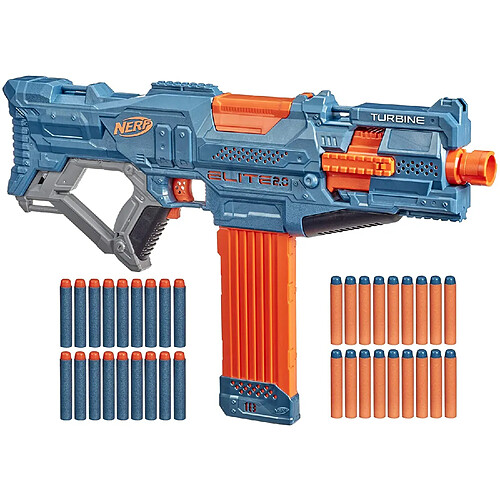 pistolet et flechettes Nerf Fortnite Officielles orange bleu