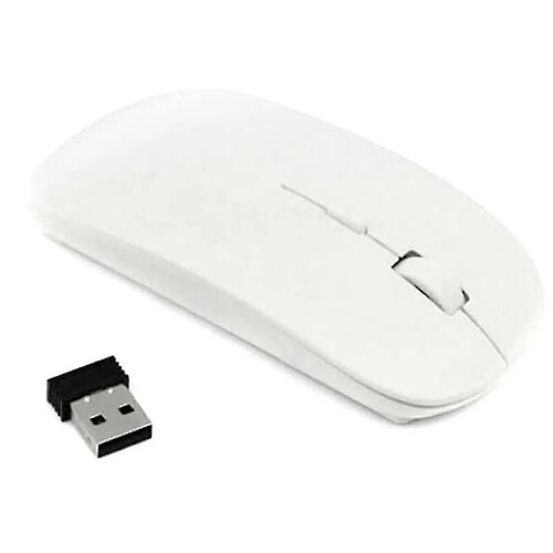 Universal Yyh- (blanc) souris de souris optique sans fil usb sans fil 2,4 GHz pour ordinateur portable Apple MacBook Pro PC