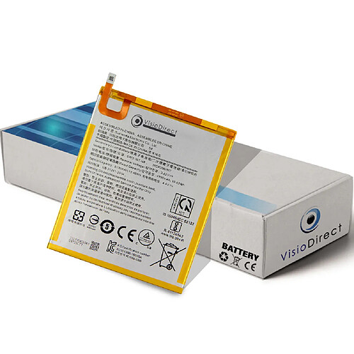 Visiodirect Batterie compatible avec Samsung Galaxy Tab A 8.0 2019 SM-T290 3.8V 5100mAh